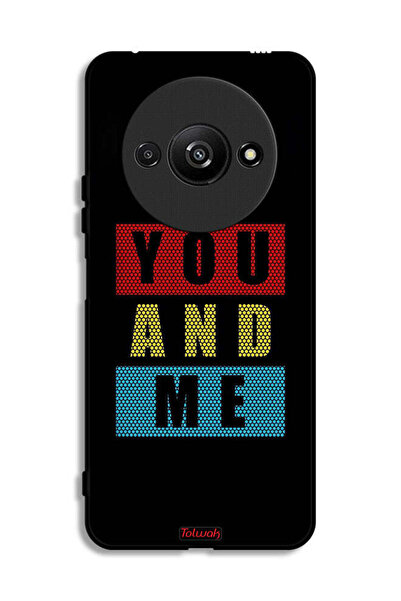 Tolwak Xiaomi Redmi A3 4G Protective Case Cover You And Me