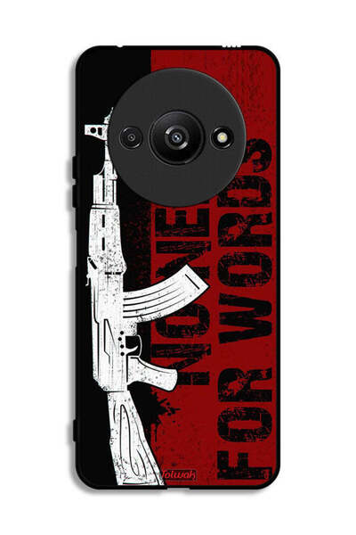 Tolwak Xiaomi Redmi A3 4G Protective Case Cover No Need For Words