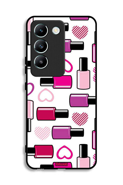 Tolwak Vivo V30 Lite 4G Protective Case Cover Lipstick Lover