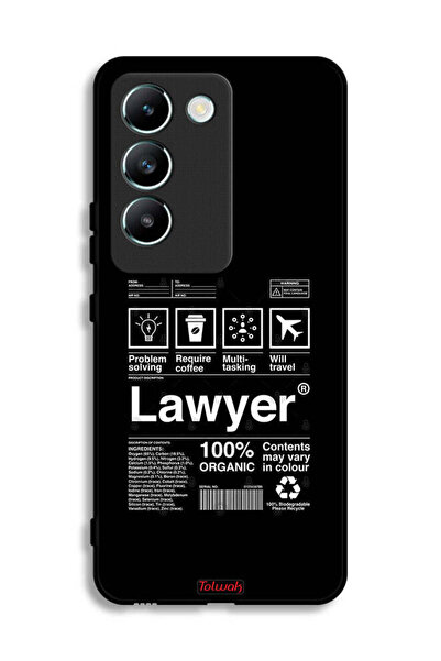 Tolwak Vivo V30 Lite 4G Protective Case Cover Lawyer Sticker