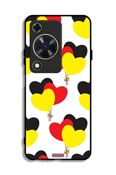 Tolwak غطاء حماية لهاتف هواوي إنجوي 70 بتصميم ثلاثة قلوب