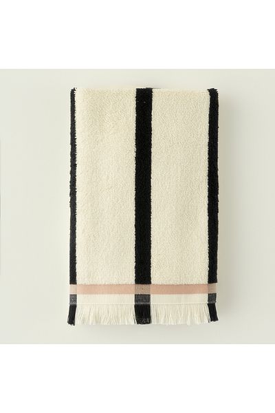 Bella Maison 100% Cotton Ella Face Towel Cream (50X90 cm)