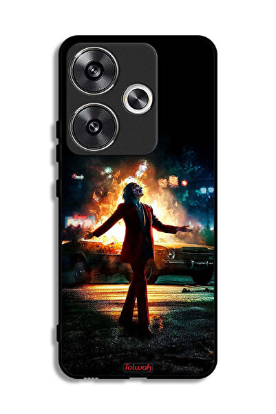 Tolwak غطاء حماية لهاتف شاومي ريدمي توربو 3 5G - وضع الجوكر السعيد