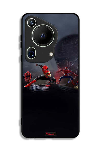 Tolwak غطاء حماية لهاتف هواوي بيورا 70 ألترا بثلاثة عناكب