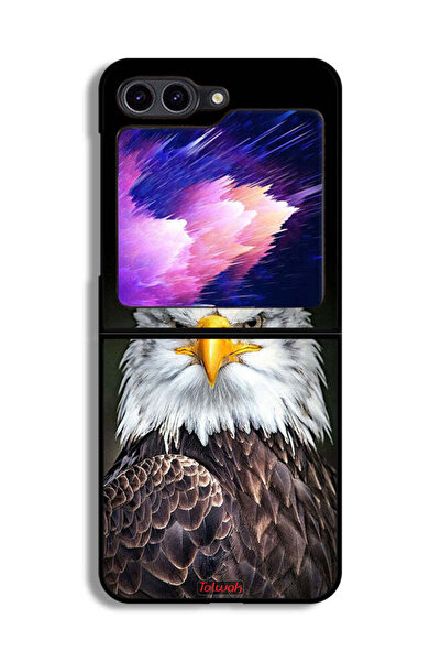 Tolwak غطاء حماية بتصميم نسر من سامسونج جالكسي Z Flip6