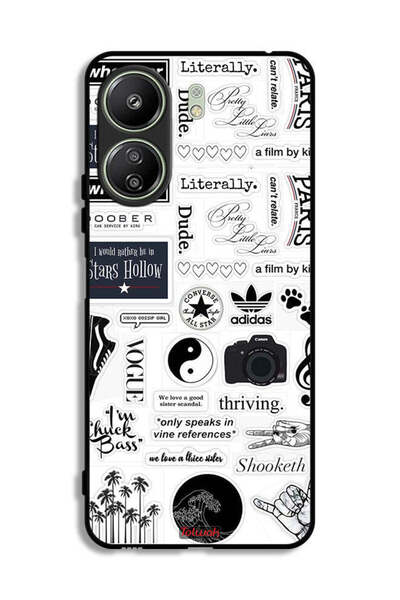 Tolwak غطاء حماية Xiaomi Redmi 13C يتحدث فقط