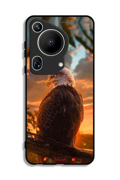 Tolwak غطاء حماية لهاتف هواوي بيورا 70 ألترا بتصميم النسر
