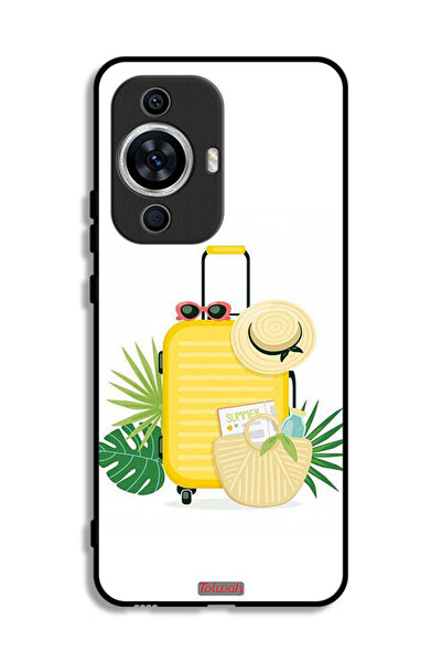 Tolwak غطاء حماية لهاتف هواوي نوفا 12 لايت - فن رقمي صيفي