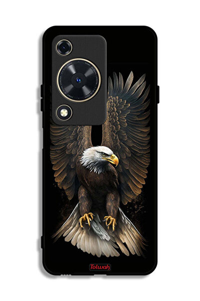 Tolwak غطاء حماية لهاتف هواوي إنجوي 70 بتصميم أجنحة النسر المنتشر