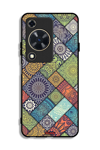 Tolwak غطاء حماية لهاتف هواوي نوفا Y72 بنمط ماندالا