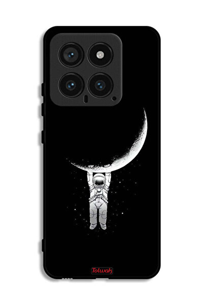 Tolwak غطاء حماية لهاتف Xiaomi 14 معلق على سطح القمر