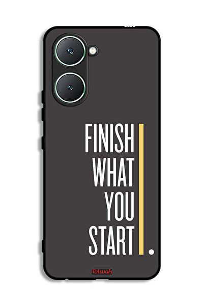 Tolwak Vivo Y03 4G Protective Case Cover Finish What You Start