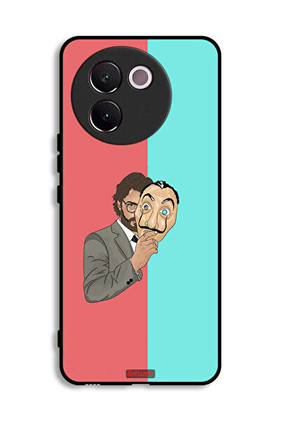 Tolwak غطاء حماية لهاتف Vivo V30e 5G من تصميم البروفيسور آرت