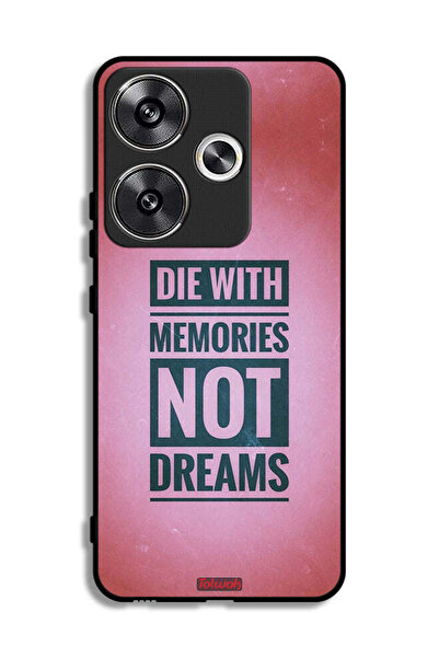 Tolwak غطاء حماية لهاتف شاومي ريدمي توربو 3 5G بنقشة ذكريات وليس أحلام