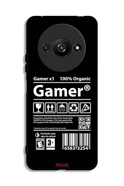 Tolwak Xiaomi Redmi A3 4G Protective Case Cover Gamer Sticker