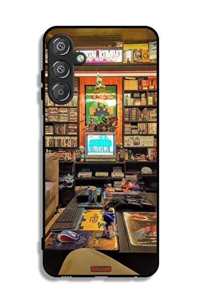 Tolwak Samsung Galaxy M15 5G Protective Case Cover Gamer Zone