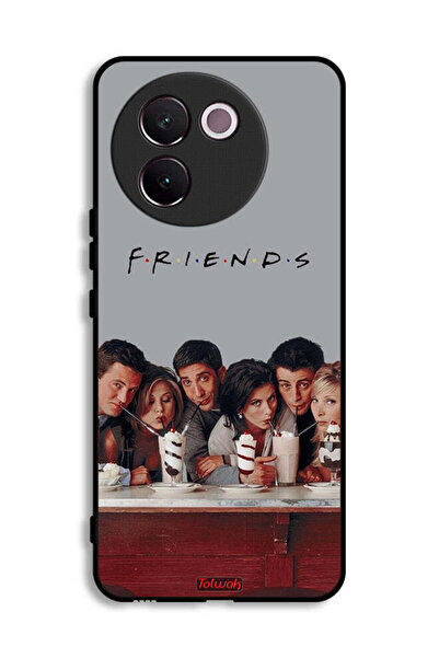 Tolwak غطاء حماية لهاتف Vivo V30e 5G من F R I E N D S