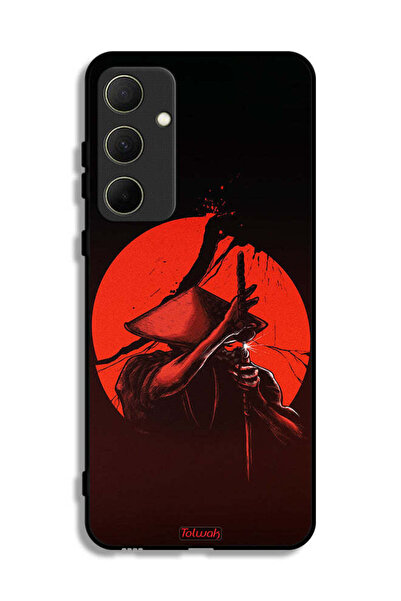 Tolwak غطاء حماية لهاتف سامسونج جالاكسي A35 5G بتصميم محارب السيف