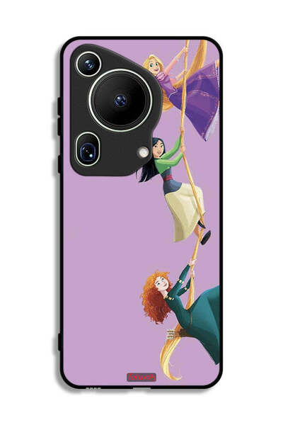 Tolwak غطاء حماية فائق لهاتف هواوي بيورا 70 بتصميم فن تسلق الفتيات