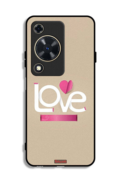 Tolwak Huawei Enjoy 70 Protective Case Cover Love Art