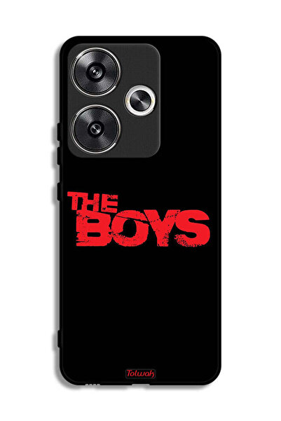 Tolwak غطاء حماية لهاتف Xiaomi Poco F6 5G بتصميم الأولاد