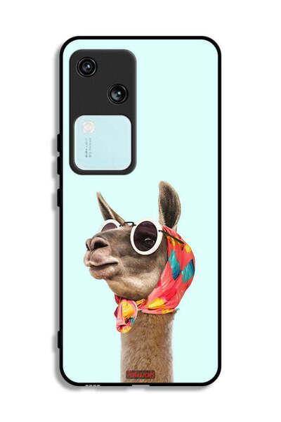 Tolwak غطاء حماية لهاتف Vivo S18 5G بلون جمل أنيق وجذاب