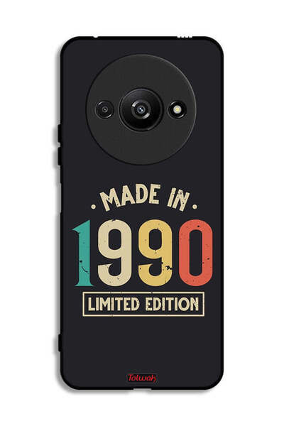 Tolwak Xiaomi Redmi A3 4G Protective Case Cover Made In 1990 Limited Edition