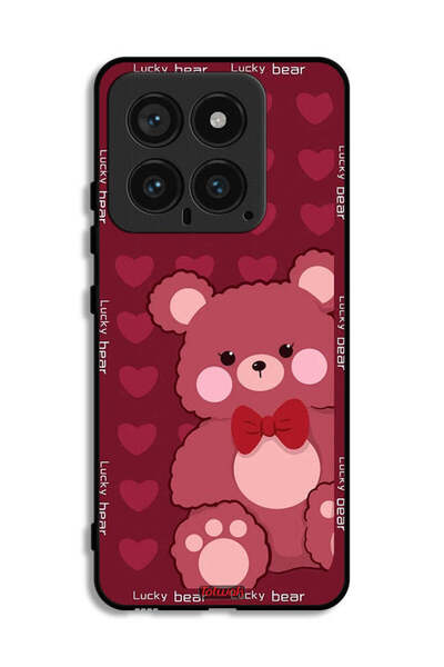 Tolwak غطاء حماية لهاتف شاومي 14 - الدب المحظوظ