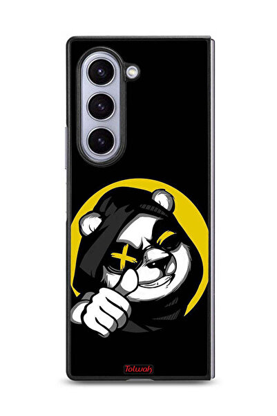 Tolwak غطاء حماية لهاتف Samsung Galaxy Z Fold6 بتصميم قطة مارشميلو لطيفة