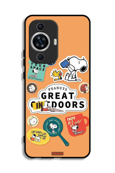 Tolwak غطاء حماية لهاتف هواوي نوفا 12 لايت - ملصقات الفول السوداني