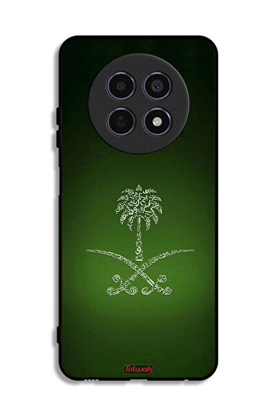 Tolwak غطاء حماية لجهاز Realme 12x 5G بعلامة المملكة العربية السعودية القديمة