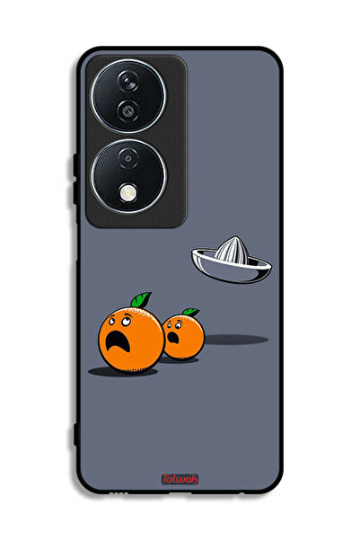 Tolwak غطاء حماية لهاتف Honor X7b 5G بتصميم فني رقمي بسيط وفكاهي