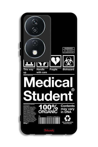 Tolwak غطاء حماية لهاتف Honor X7b 5G، ملصق لطلاب الطب