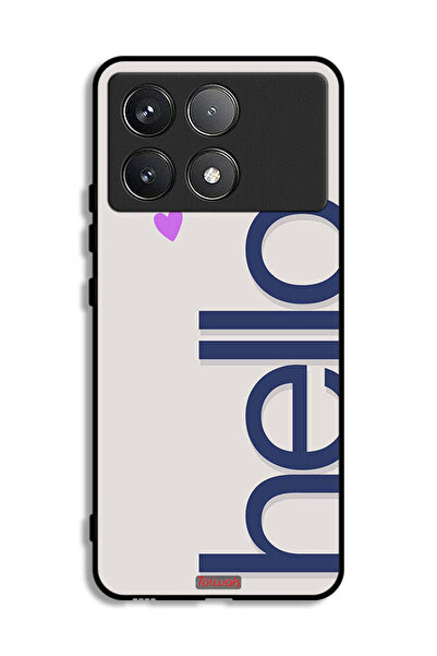 Tolwak Xiaomi Poco F6 Pro Protective Case Cover Hello