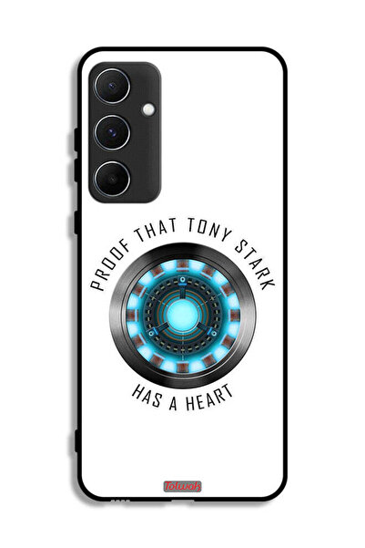 Tolwak غطاء حماية لهاتف Samsung Galaxy A55 5G دليل على أن توني ستارك لديه قلب