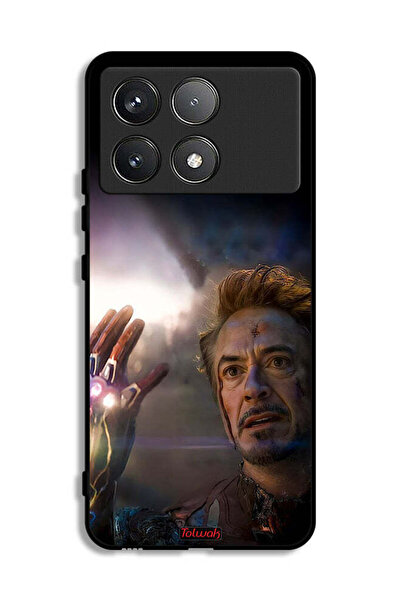 Tolwak غطاء حماية لهاتف شاومي ريدمي كيه 70 برو - أنا الرجل الحديدي