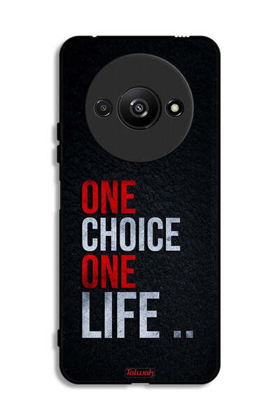 Tolwak Xiaomi Redmi A3 4G Protective Case Cover One Choice One Life