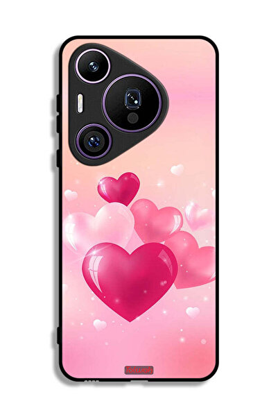 Tolwak غطاء حماية لهاتف هواوي بيورا 70 برو برسومات قلوب جميلة