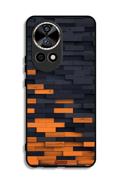 Tolwak Huawei nova 12 Pro 5G Protective Case Cover Wooden Wall