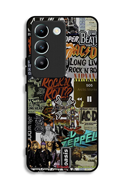 Tolwak غطاء حماية لهاتف Vivo V30 Lite 4G، تحيا موسيقى الروك أند رول