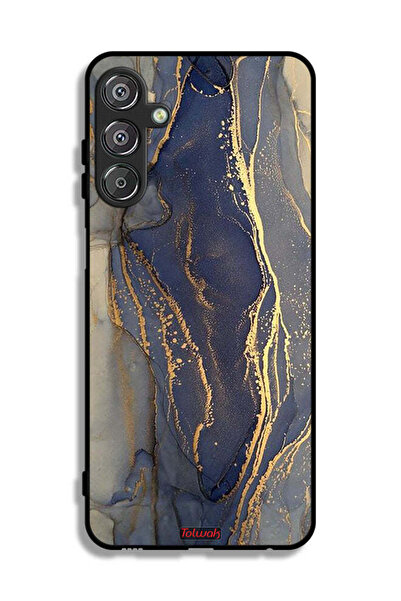 Tolwak غطاء حماية لهاتف سامسونج جالاكسي M15 5G بنمط رخامي لامع