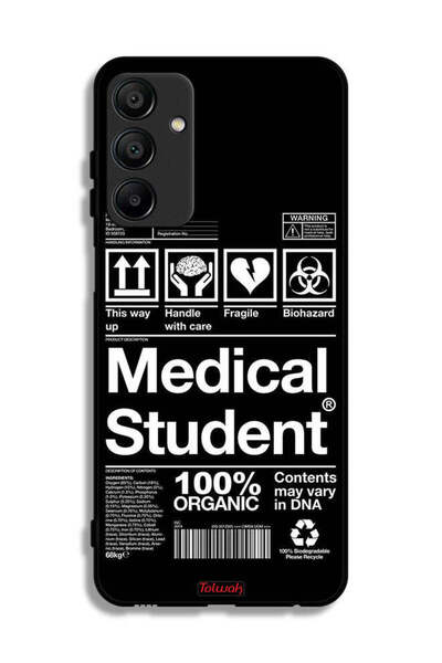 Tolwak غطاء حماية لهاتف Samsung Galaxy A15، ملصق طالب الطب