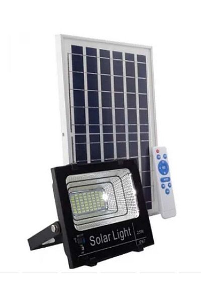 divendi-ro 25W LED spotlight with solar panel and remote control FO-T225