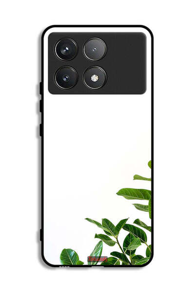 Tolwak غطاء حماية لهاتف Xiaomi Poco F6 Pro، مطبوع عليه صورة أوراق جوش كالابريس