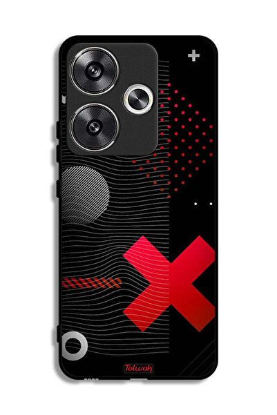 Tolwak غطاء حماية لهاتف شاومي ريدمي توربو 3 5G بعلامة الصليب