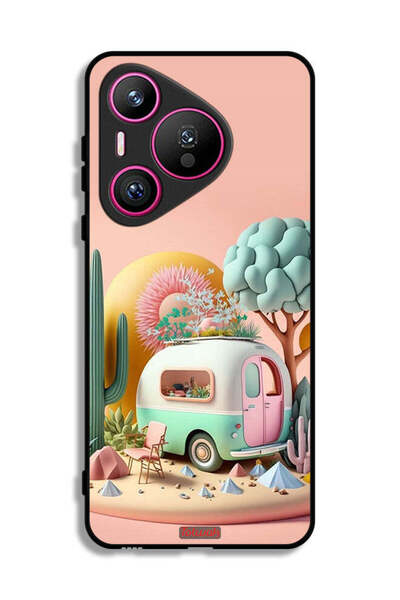 Tolwak غطاء حماية لهاتف هواوي بيورا 70 من سينرسي آرت