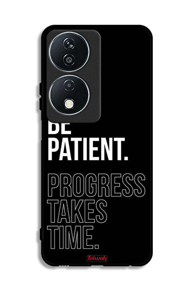 Tolwak غطاء حماية لهاتف Honor X7b 5G - كن صبورًا، فالتقدم يستغرق وقتًا