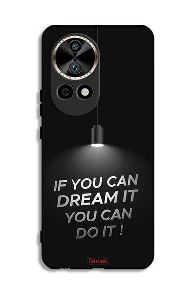 Tolwak غطاء حماية لهاتف هواوي نوفا 12 ألترا 5G إذا كنت تستطيع أن تحلم به، يمك...