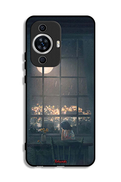 Tolwak Huawei nova 12s Protective Case Cover Looking At Moon Art