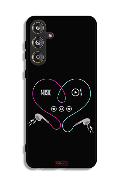 Tolwak غطاء حماية لهاتف Samsung Galaxy M55 5G مع موسيقى